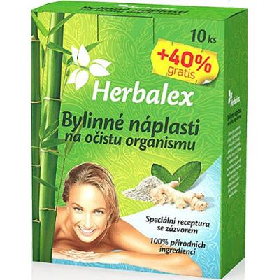 Herbamedicus Ziołowe plastry oczyszczające do ciała 10 + 40% GRATIS 14 x 9g
