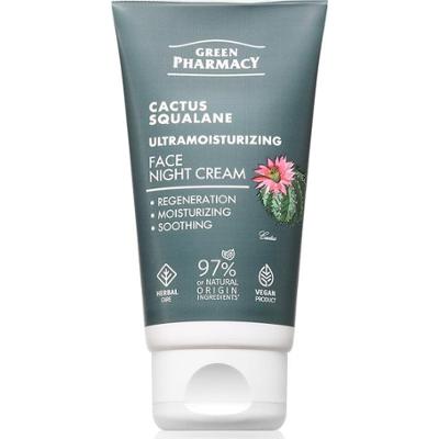 Green Pharmacy Nawilżający krem na noc Cactus & Squalane 50 ml