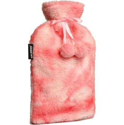 Termofor Calindoo z pokrywką „TIE & DYE” 1,5 L – Różowy