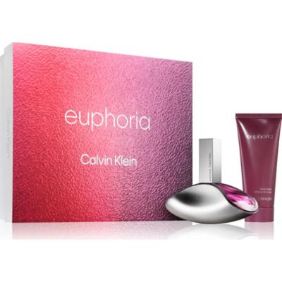 Calvin klein Euphoria Zestaw EDP i 100 ml perfumowany balsam do ciała 100 ml
