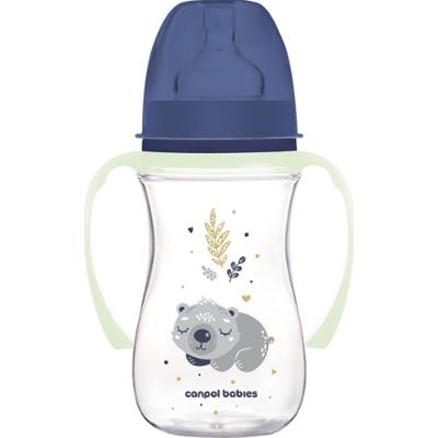 Canpol babies EasyStart Sleepy Koala 240 ml butelka 3 m+ Niebieski 240 ml