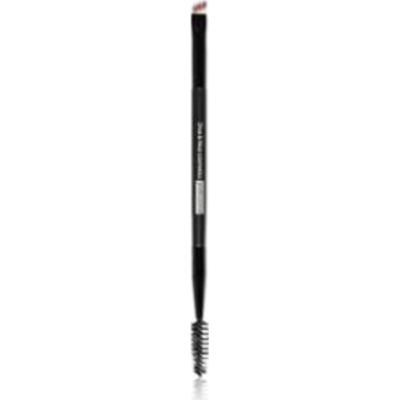Diva & Nice Cosmetics Akcesoria Duo dwustronny pędzelek do brwi
