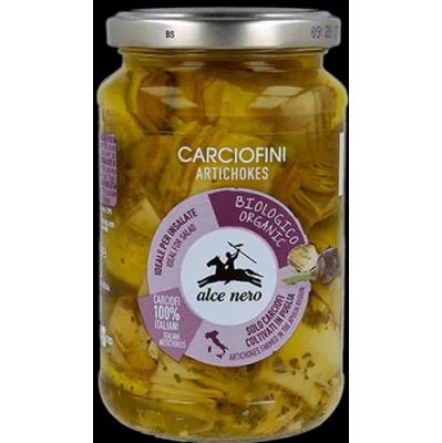 Alce nero spa Organiczne Karczochy w Oleju Alce Nero 330g