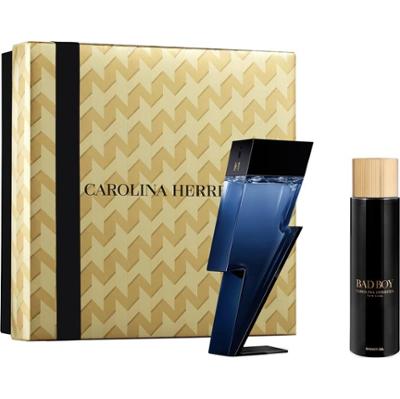 CAROLINA HERRERA Bad Boy Cobalt Zestaw upominkowy dla mężczyzn Bad Boy Cobalt Woda perfumowana 100 ml + żel pod prysznic