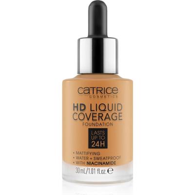 Catrice Podkład w płynie HD Liquid Coverage wodoodporny matowy kolor 066 Warm Toffee 30 ml