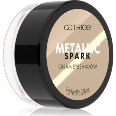 Catrice Cienie do powiek w kremie Metallic Spark una jasny połysk kolor 010 Champagne Chic 4 g