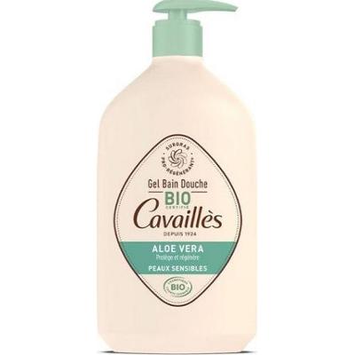Cavaillès Żel pod prysznic - Aloe Vera - Skóra wrażliwa ORGANIC 1 L