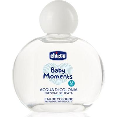Chicco Baby Moments odświeżająca i delikatna woda kolońska dla niemowląt 100 ml