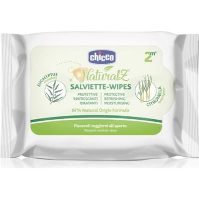 Chicco NaturalZ chusteczki ochronne i odświeżające przeciw komarom 2 m+ 20 szt