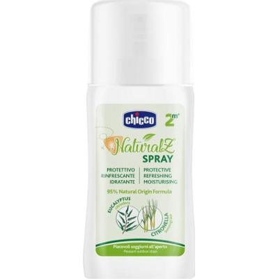 Chicco NaturalZ Spray ochronny spray ochronny i odświeżający na komary 2 m+ 100 ml