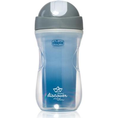 Chicco Sport Blue termos ze słomką 14m+ 266 ml