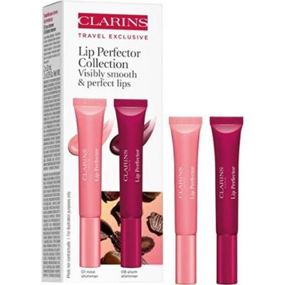 Clarins Zestaw błyszczyków do ust Perfector Duo 2 x 12 ml