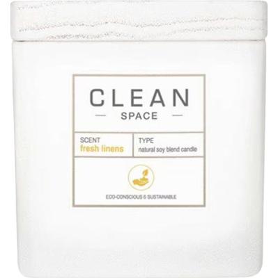 Clean Przestrzeń Fresh Świeca zapachowa Linens 227 g