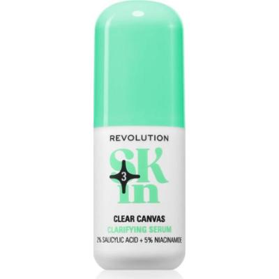 Revolution Skincare Wyjaśnij wyraźnie Clear Canvas Smoothing Exfoliating Serum z Niacynamidem 30ml