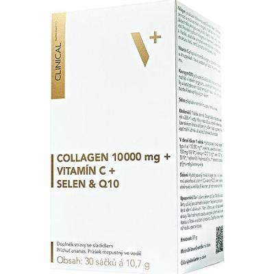 Clinical Kolagen 10000 mg + Witamina C + Selen + Q10 30 saszetek x 10,7 g