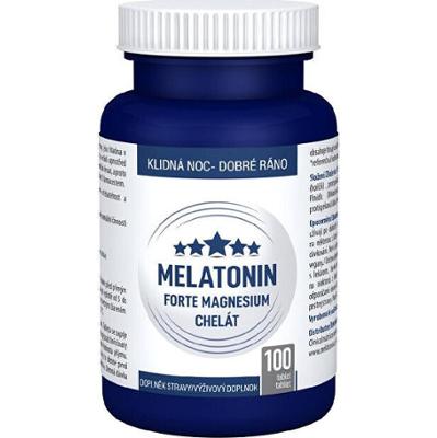 Clinical Melatonina Forte Magnez chelatowany 100 tabletek