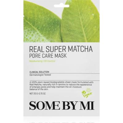 Some By Mi Clinical Maska w płachcie Super Matcha Pore Nourishing Mask zamykająca pory i zapewniająca matowy wygląd 20 g