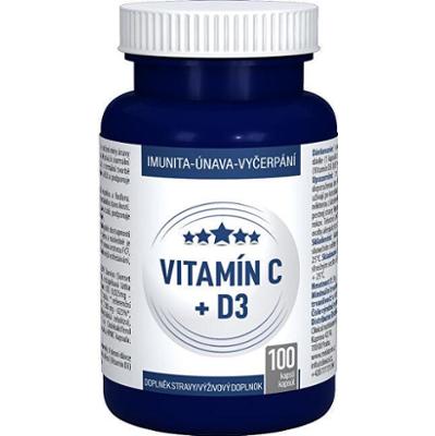 Clinical Witamina C + D3 100 kapsułek