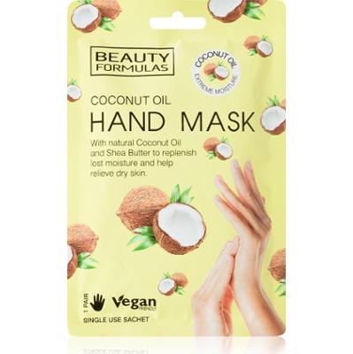 Beauty Formulas Orzech kokosowy Oil głęboko nawilżająca maska do rąk
