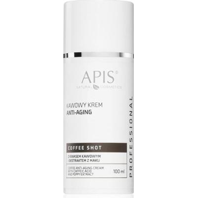 Apis Natural Cosmetics Coffee Shot krem ujędrniająco-wygładzający z ekstraktem kawy 100 ml