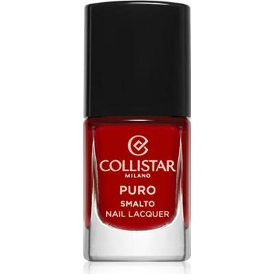 Collistar Czysty, długotrwały lakier do paznokci w kolorze 109 Hypnotic Poppy 10 ml