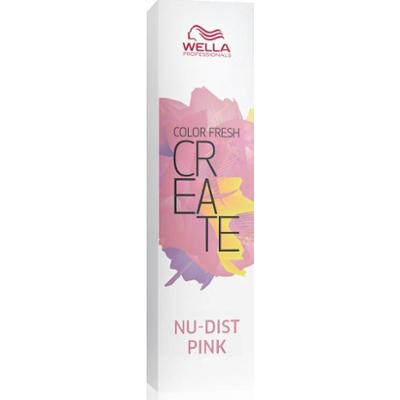 Wella Professionals Kolor Fresh Stwórz półtrwałą farbę do włosów Nu-Dist Pink 60 ml