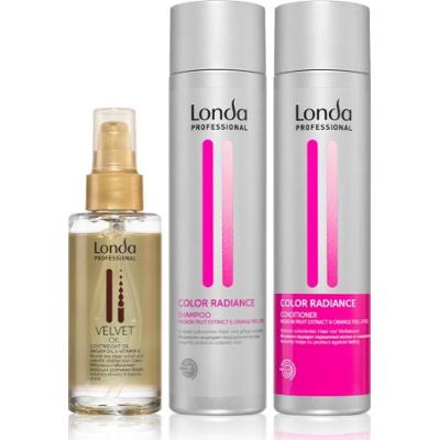 Londa Profesjonalny zestaw Color Radiance do włosów farbowanych, 3 sztuki