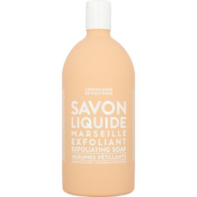 Compagnie De Provence Marseille Mydło w płynie złuszczające w opakowaniu uzupełniającym 1000 ml