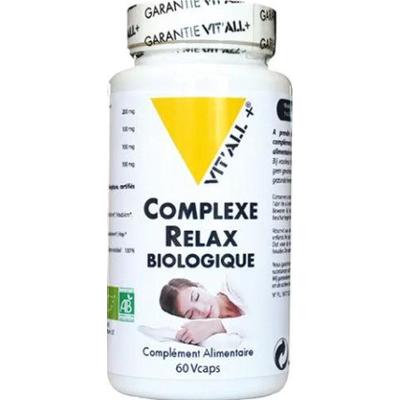 Vit'All+ Organiczny kompleks relaksacyjny 60 kapsułek
