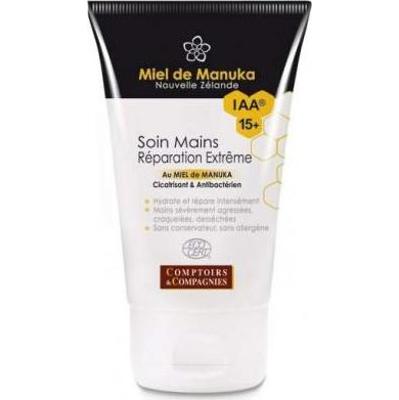 Comptoirs Et Compagnies Iaa15+ Organiczne regenerujące zabiegi do rąk z miodem Manuka 50ml