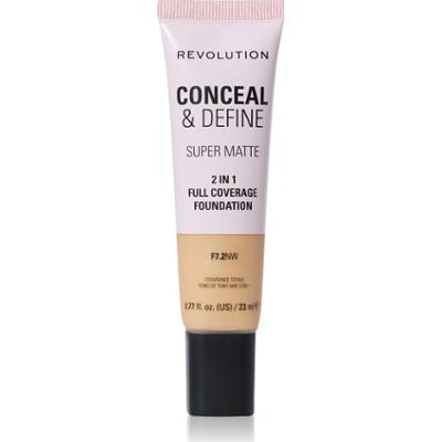 Makeup Revolution Podkład matujący Conceal & Define Color F7.2NW 23 ml