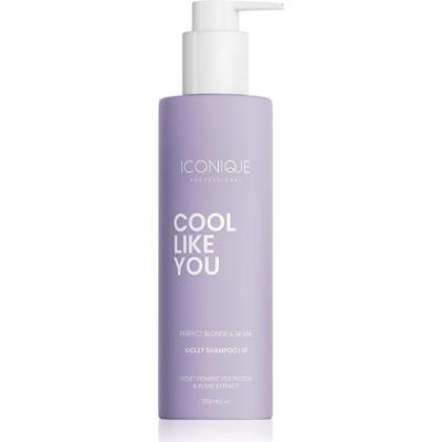 ICONIQUE Professional FAJNY JAK TY Idealny Blonde Szampon anty-żółty & Silver Violet 250 ml