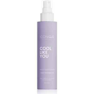 ICONIQUE Professional FAJNY JAK TY Idealny Blonde & Silver Violet neutralizująca kuracja bez spłukiwania do żółtych odcieni 150 ml