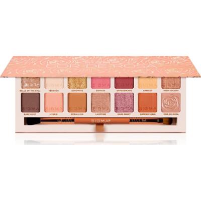 Sigma Beauty Paleta cieni do powiek Cor-de-Rosa z pędzelkiem 16,24 g