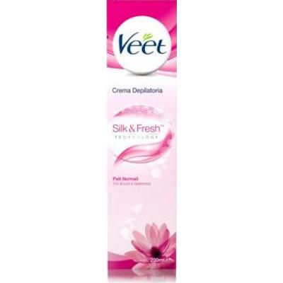 Veet Krem do usuwania włosów Silk& Hair RemovalFresh Skóra normalna 200ml