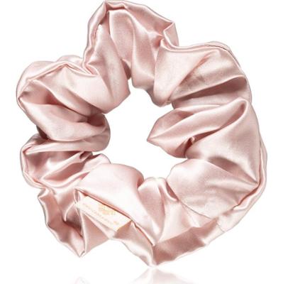 Crystallove Jedwabna gumka do włosów Jedwabna gumka do włosów Róża 1 szt