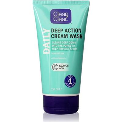 Clean & Clear Żel do codziennego mycia twarzy w kremie 150 ml