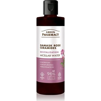 Green Pharmacy Woda micelarna oczyszczająca z różą damasceńską i ceramidami 200 ml