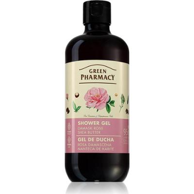 Green Pharmacy Delikatny żel pod prysznic z różą damasceńską i masłem shea 500 ml