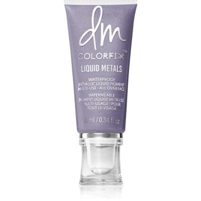 Danessa Myricks Beauty Colorfix Liquid Metals Makeup Wielofunkcyjny do oczu, ust i twarzy Kolor Liliowy Płomień 10 ml