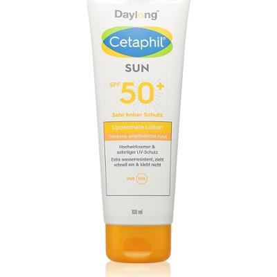Liposomalny balsam solarny Daylong Cetaphil Mleczko samoopalające do skóry wrażliwej Spf 50+ 100 Ml