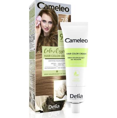 Delia Cosmetics Cameleo Farba do włosów Color Essence w tubce kolor 7.3 orzech laskowy 75 g