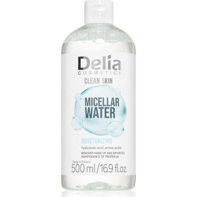 Delia Cosmetics Clean Woda micelarna nawilżająca skórę 500 ml