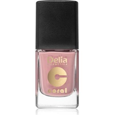 Delia Cosmetics Koralowy klasyczny lakier do paznokci kolor 510 satynowa wstążka 11 ml