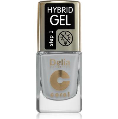 Delia Cosmetics Coral Hybrid Gel lakier żelowy kolor 139 11 ml