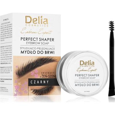 Delia Cosmetics Expert Wosk do utrwalania brwi czarny kolor 10 ml