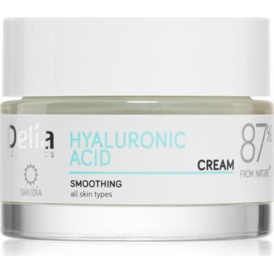 Delia Cosmetics Nawilżający i wygładzający krem do twarzy z kwasem hialuronowym 50 ml