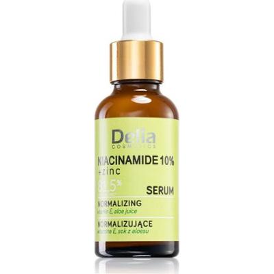Delia Cosmetics Niacynamid 10% + cynk regenerujące serum do twarzy, szyi i dekoltu 30 ml