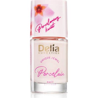 Delia Cosmetics Lakier do paznokci porcelanowy 2 w 1 kolor 04 Beżowy 11 ml