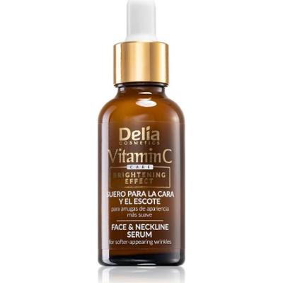 Delia Cosmetics Rozświetlające serum z witaminą C do twarzy i szyi 30ml
